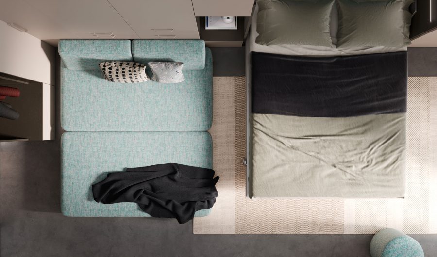 Night Monolocale 33 mq - NardiInterni