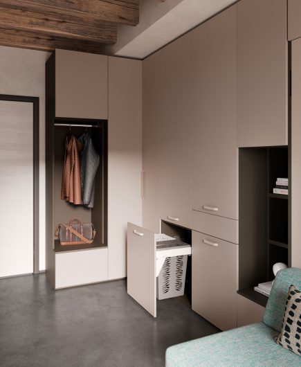 Living Monolocale 33 mq - NardiInterni