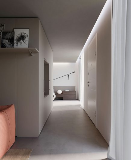 Ingresso Monolocale 60 mq - NardiInterni