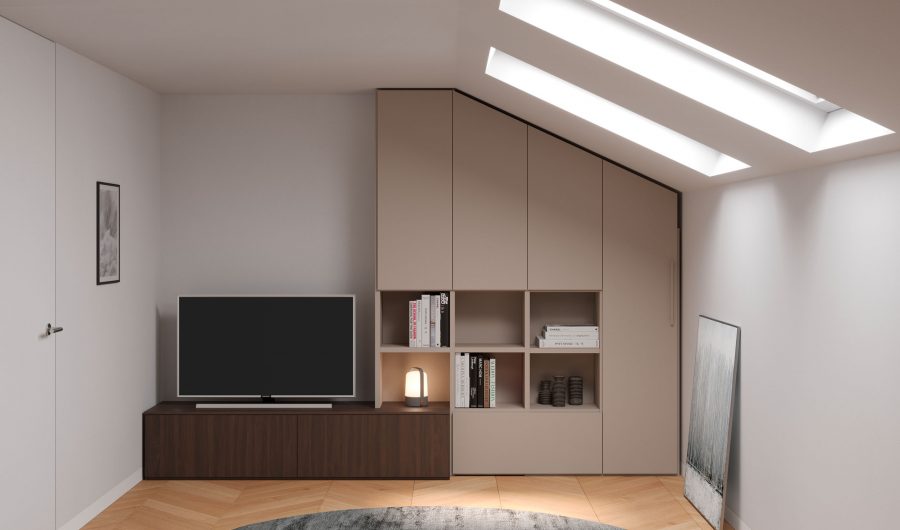 Mansarda  ⁄  Sottoscala - NardiInterni