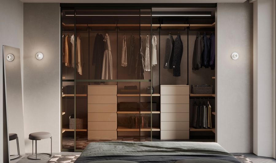 Cabina armadio Appartamento 115 mq - NardiInterni