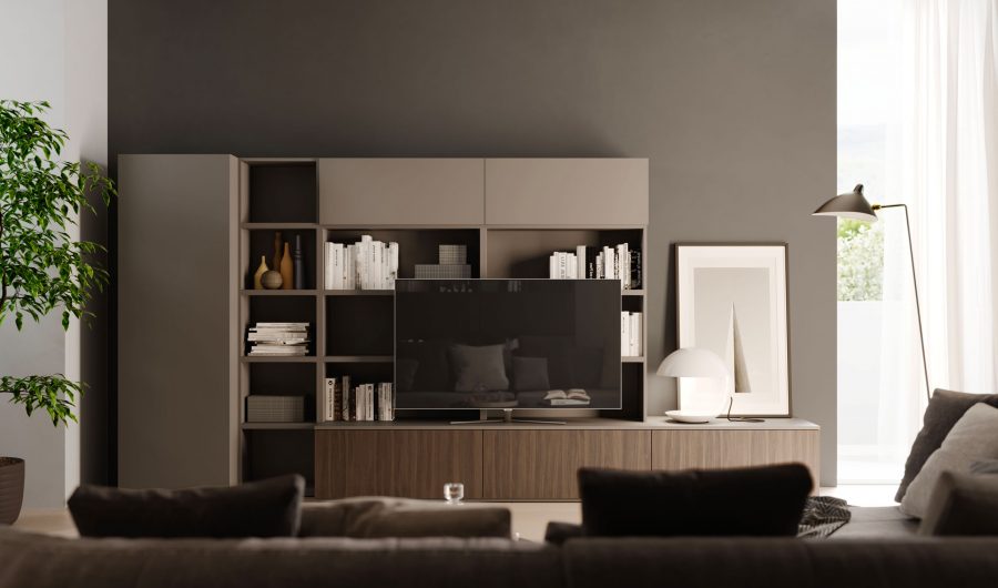 Living Appartamento 120 mq - NardiInterni