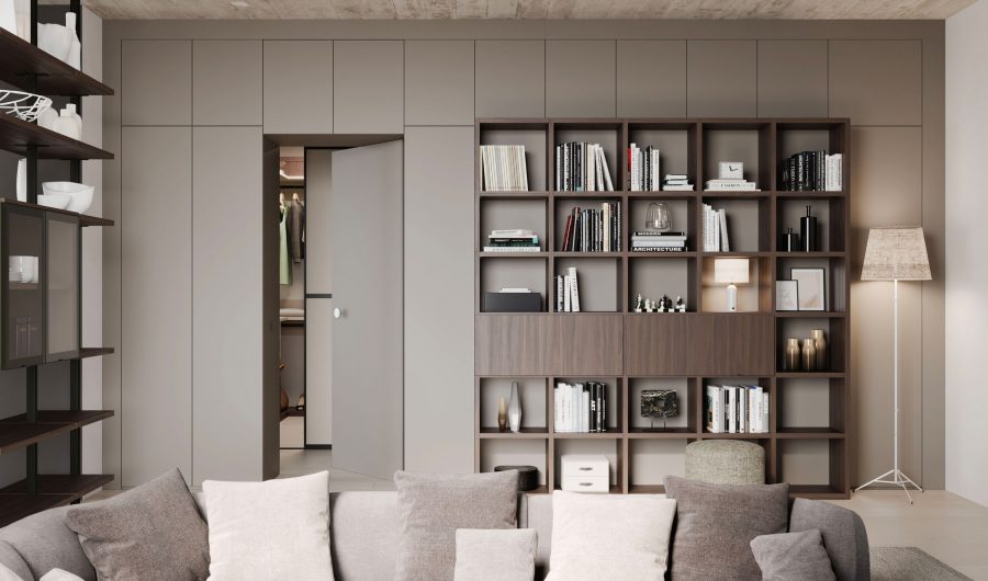 Living Appartamento 120 mq - NardiInterni