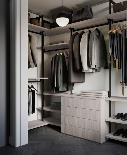 Cabina armadio Appartamento 85 mq - NardiInterni