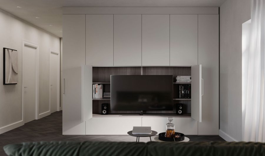 Living Appartamento 85 mq - NardiInterni