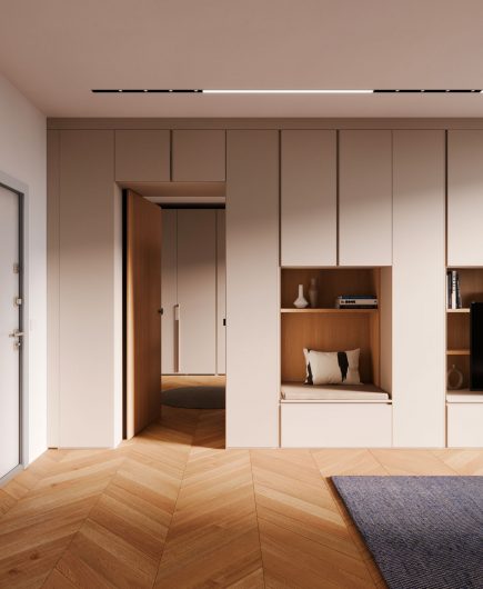 Living Monolocale 50 mq - NardiInterni