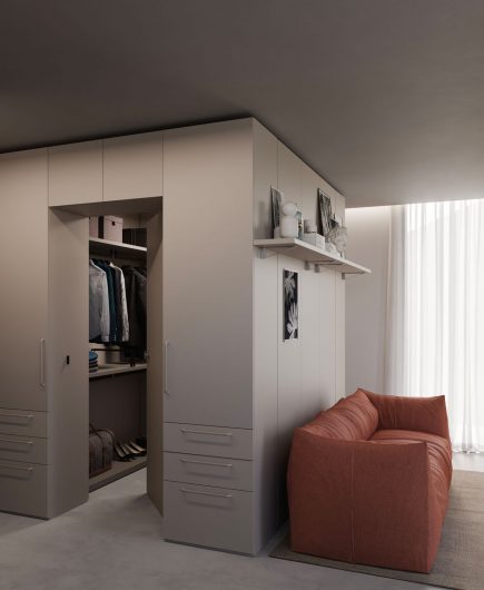 Cabina Monolocale 60 mq - NardiInterni