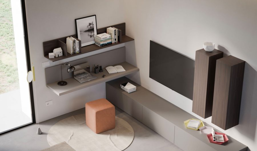 Living Monolocale 60 mq - NardiInterni